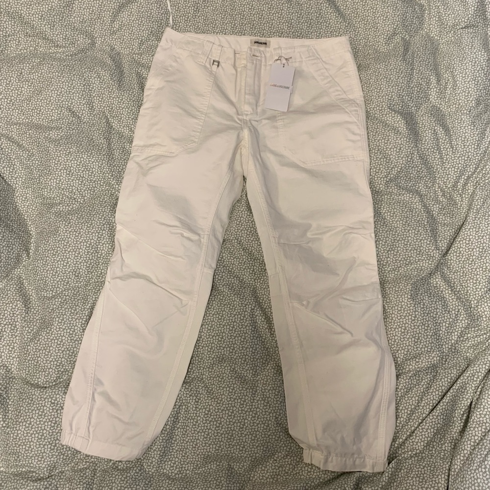 Zadig & Voltaire white pants